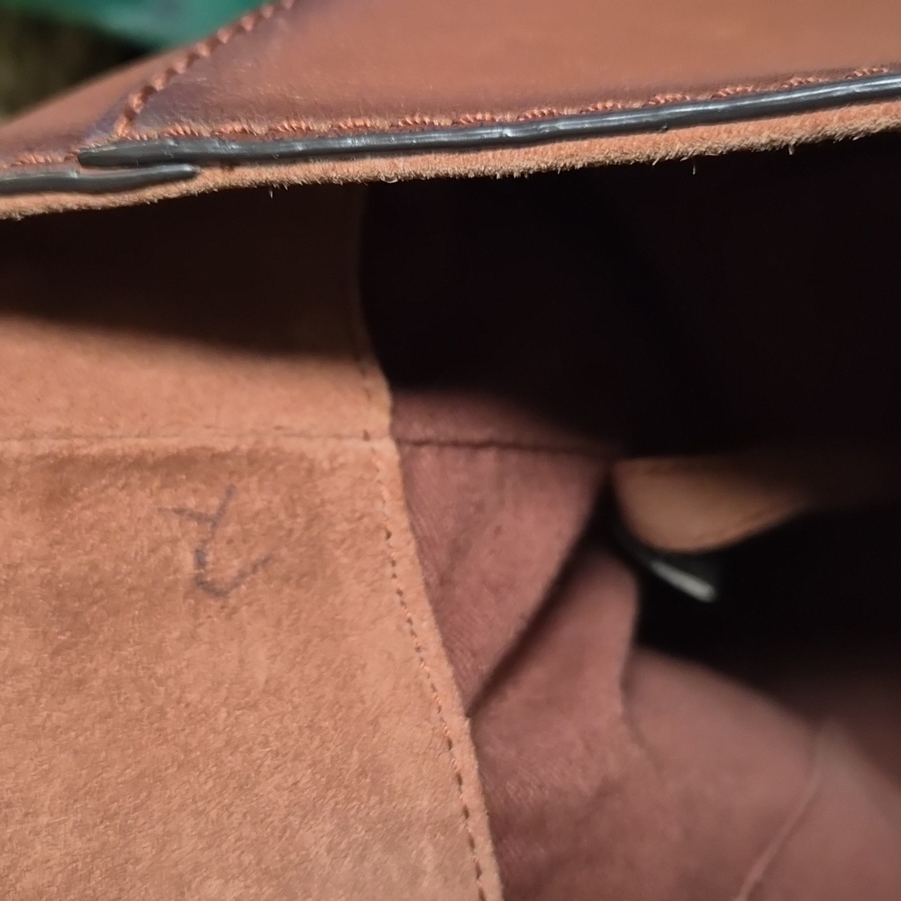 FRYE brown leather purse - Picture 9 of 13